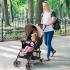 Foldable Lightweight Baby Stroller Kids Travel Pushchair 5-point Safety System