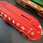Texaco 1994 Doodle Bug Die-cast Metal Coin Bank  Red white Gas   Oil W  Box