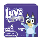 Luvs Platinum Protection Baby Diapers  Size 6  120 Count