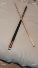 Two-piece Pool billiard Cue Stick Black Butt Natural Wood Shaft Pechauer 41 60