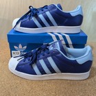 Adidas Superstar Urban Research Men 9 5us Royal Blue Light Blue Sneakers