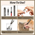 Calligraphy Set  7 Calligraphy Pens With Different Nibs And 40 Ink Cartridges In