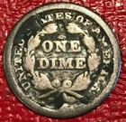 Love Token Jhw 1838-1860 Range Liberty Seated Silver Dime-jan144
