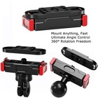 Magnetic Quick Release Base Kit For Gopro Hero Max Action Camera Tripod Bracket