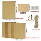 6 Set Vintage Stationary Paper And Envelopes Set  24 Sheets Of Vintage Letter   
