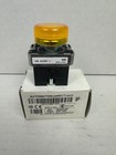 New - Automation Direct Gcx1233-120l Yellow Indicator Light  22mm  120v