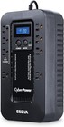 Cyberpower Ec650lcd Ecologic Battery Backup   Surge Protector Ups Black 