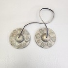 Tingsha Cymbals Bells Tibetan Buddhism Meditation Healing 6 9cm Brass