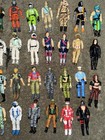 Vintage Lot Of 35 Gi Joe Figures From The 80 s   Beautiful Paint    