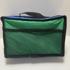 Vintage 90s Crayola Color Block Nylon Bag Lunch Box Art Supply Carry Case Yellow