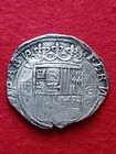 Historic 2 Reales From Granada     Ferdinand   Isabella     Original Spanish Silver