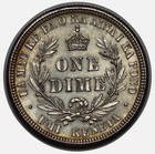 1883 Kingdom Of Hawaii Dime Sharply Struck Bu    Collector Type Coins