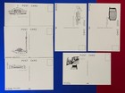 Paul Mccartney 1989 Flowers In The Dirt World Tour U k  6 Postcard Complete Set