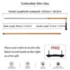 Chinese Reversible Fine Staff   sword Tang Sword Manganese   steel Rapier Slim Sword