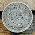 1891 Seated Liberty Dime Nice Original Xf Details Chrc