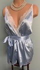 New Glossy Wet Look  Satin Teddy Romper Playsuit  Xl Lacy Elegant Lingerie