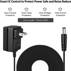 Joyo 9v Dc 500ma Low Noise Guitar Pedal Power Adapter Center Negative 5 5x2 1mm