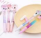 Crystal Hand With Light Oil Gel Pen Student Ball Pen Creative Office Stationery