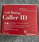 Radio Shack 80 Calls Memory Caller Id43-2903 Graphite Cid2903 Three Line Display