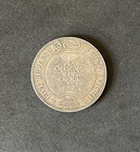 1957 Ceylon 5 Rupees Silver Coin