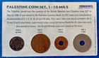 Israel Palestine British Mandate Lot Of 4 Coins Set 1  2  5   10 Mils 1927-1942