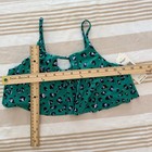 Raisins Nwt   Green Cayucos Bathing Suit Top Swimsuit   Size 16