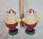 Walt Disney Tweedle Dee   Tweedle Dum Alice In Wonderland Salt   Pepper Shakers 
