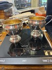 Vintage Sterling Towle Creamer   Sugar Bowl Gold Guild Interior 172 Grams  69