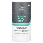 Dove Men   Care  Deodorant Stick Whole Body Deo Aloe Bamboo Aluminum Free 3 Pack