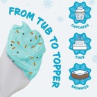 Pillsbury Funfetti melted Snowman   whipped Blue Vanilla Frosting limited Ed vhtf 