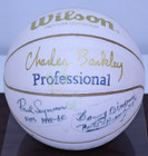 Vtg Hofers Nba Signed Auto Basketball 3 Signatures Autographed Dolph Schayes Syr