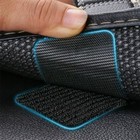 5cm Heavy Duty Patch Hook And Loop Self Adhesive Black Inch Large Set