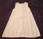Vintage Lace Christening Gown With Slip And Bonnet For New Born