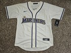 Ken Griffey Jr   24 Seattle Mariners Men s Classic Cream Jersey