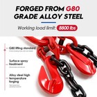 G80 Shipping Container Loading Chain 1 2  X 5   For 20ft  40ft