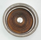 Georgian Bottle Coaster Old Sheffield Plate C1810 Ribbed