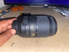 Nikon Af-s Dx Nikkor 55-300 F 4 5-5 6g Ed Vr Zoom Lens-read Glass Scratch debris