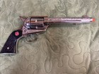 Nichols Ranch Stallion 45 Mark Ii Six Shooter Cap Gun W  Pearl Handles   Bullets