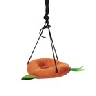 Creative Small Animal Hamster Cage Plush Toy Pet Hanging House Hammock Nest Bed   