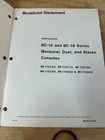 Vintage Rca Television Broadcast Station Bc-15   Bc-18 Series Consoles
