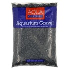  2 Pack  Aqua Culture Aquarium Gravel  Black  5 Lb