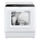 Portable Countertop Dishwasher 5 Washing Programs With Water Tank Leak-proof Dry