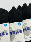 Bombas Youth Ankle Socks Tech 5-pack Small Black Hex Tec Performance Cushion New