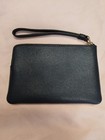 Nwt Coach Double Corner Zip Wristlet In Rare Midnight Blue