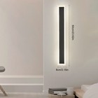 Led Wall Light Sconce Waterproof Indoor Lamp Exterior Lights Long Strip Modern