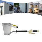Cement Mortar Sprayer Hopper Stucco Gun Spray Gun Paint Wall Concrete Tool 4 Jet