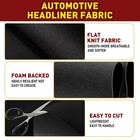Headliner Repair Headlining Material Foam Backing Car Ceiling Fabric Replacement