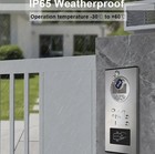 Wired Apartment Video Door Phone Audio Visual Intercom Entry System