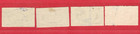 Latvia Lot Of 4 Railways Newspapers Revenue Stamps 9421