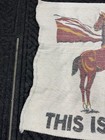 Vintage Western Horse Style Home Decor This Is Horse Country Fabric Wall Art